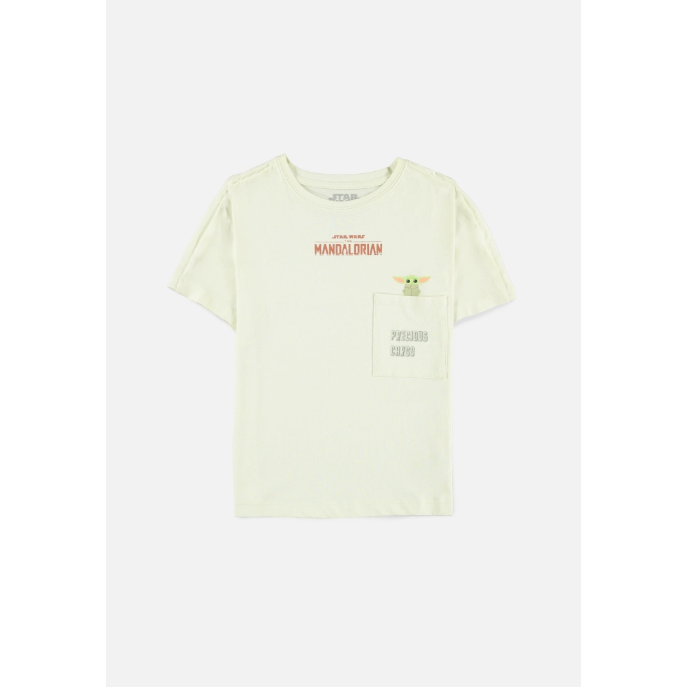 Star Wars - The Mandalorian Kinder Tshirt - Groen